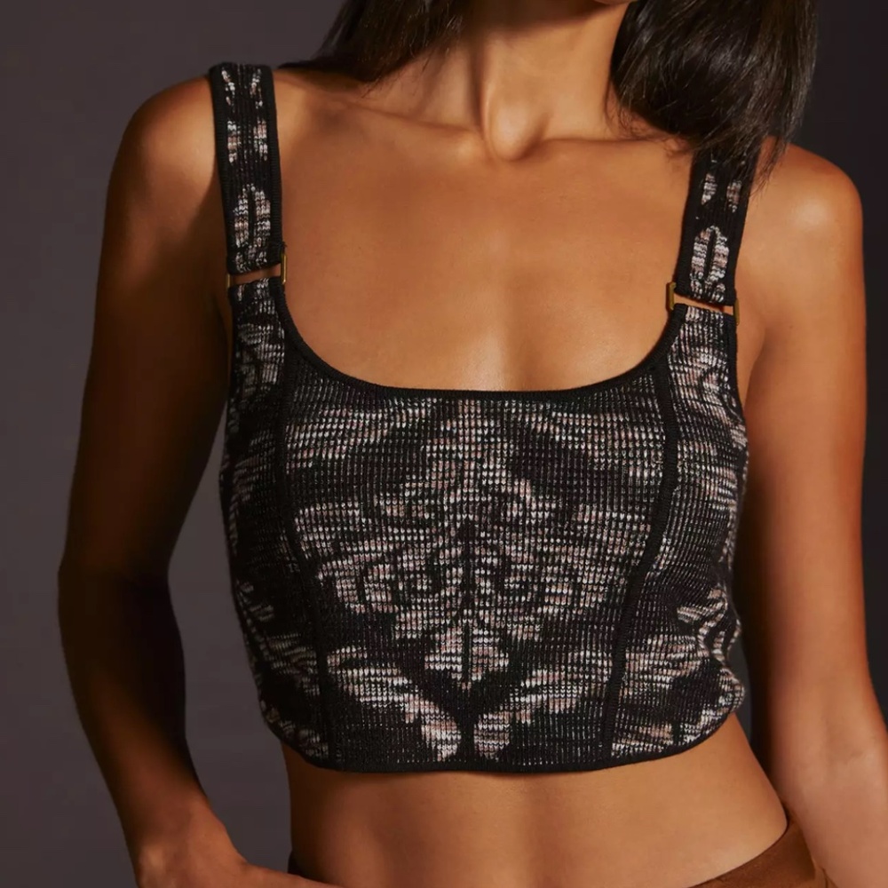 By Anthropologie Valeria Sweater Corset